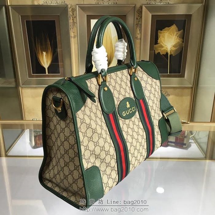 GUCCI 古馳男包 新款 459311 克pvc配皮 Gucci男公事包 男士手提包 可肩背